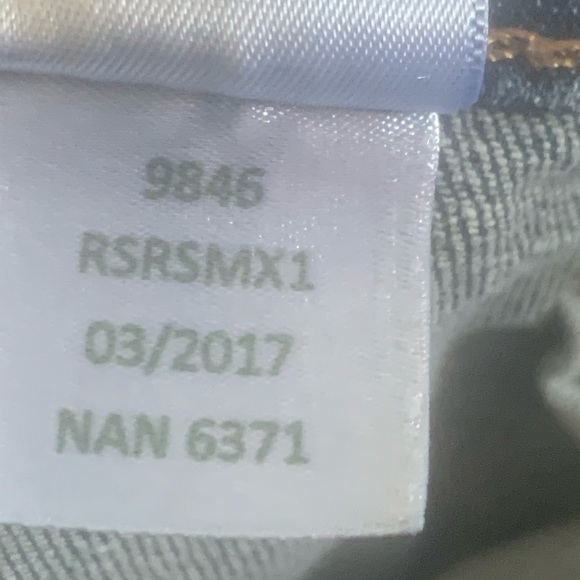 Aeropostale Jeans Men's 36x32 Slim Straight Stretch Denim Comfort Dark Wash 9846 - Picture 9 of 10